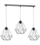 Milagro Lampa wisząca BASKET GRAY 3xE27 MLP7217