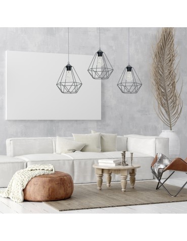Milagro Lampa wisząca BASKET GRAY 3xE27 MLP7217 - produkt 2