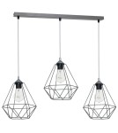 Milagro Lampa wisząca BASKET GRAY 3xE27 MLP7217