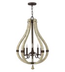 Rustic chandeliers - Hinkley MIDDLEFIELD Pendant 5x40W E14 HK/MIDDLEFIELD5. - product 1