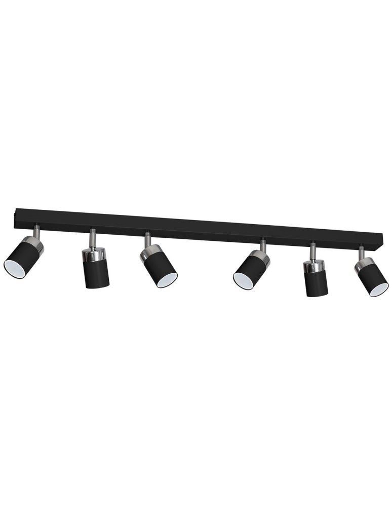 Adjustable ceiling lamps - spots - Milagro JOKER BLACK 6xGU10 MLP1340 ceiling lamp. - product kolory-swiatla.pl 2