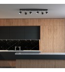 Adjustable ceiling lamps - spots - Milagro JOKER BLACK 6xGU10 MLP1340 ceiling lamp. - product 3