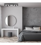 Adjustable ceiling lamps - spots - Milagro JOKER BLACK 6xGU10 MLP1340 ceiling lamp. - product 4