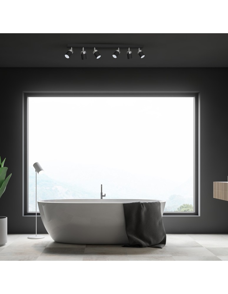 Adjustable ceiling lamps - spots - Milagro JOKER BLACK 6xGU10 MLP1340 ceiling lamp. - product kolory-swiatla.pl 5