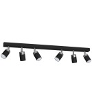 Adjustable ceiling lamps - spots - Milagro JOKER BLACK 6xGU10 MLP1340 ceiling lamp. - product 8