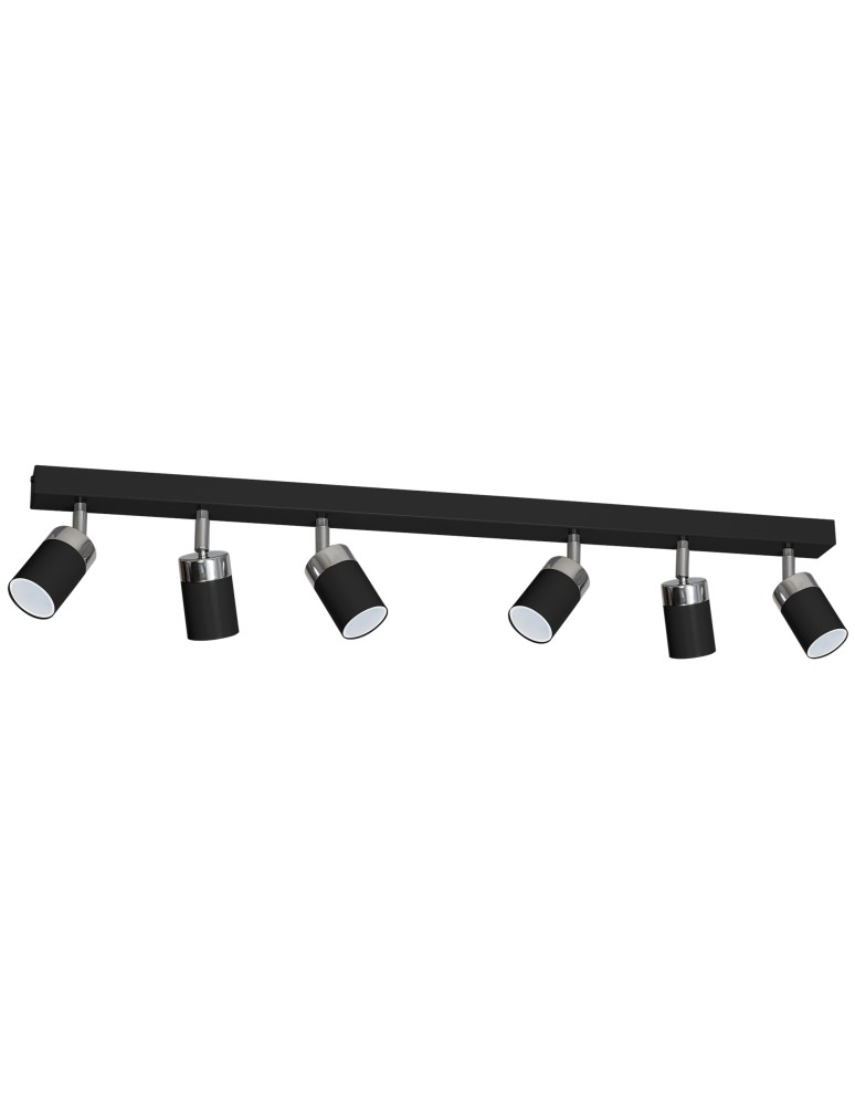 Adjustable ceiling lamps - spots - Milagro JOKER BLACK 6xGU10 MLP1340 ceiling lamp. - product kolory-swiatla.pl 8