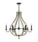 Rustic chandeliers - Hinkley MIDDLEFIELD Pendant 6x40W E14 HK/MIDDLEFIELD6. - product 1