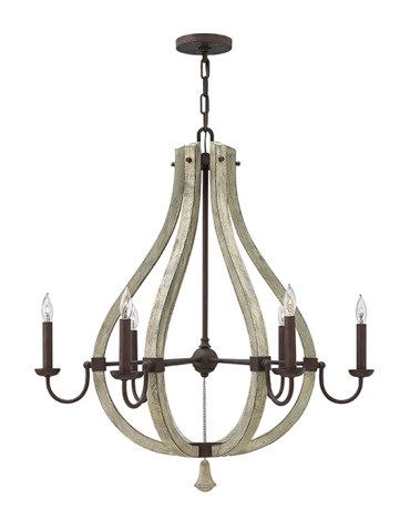 Hinkley MIDDLEFIELD Pendant 6x40W E14 HK/MIDDLEFIELD6.