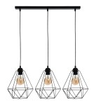 Milagro Lampa wisząca BASKET BLACK 3xE27 MLP7215