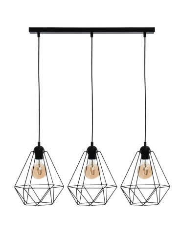Milagro Lampa wisząca BASKET BLACK 3xE27 MLP7215 - produkt 2