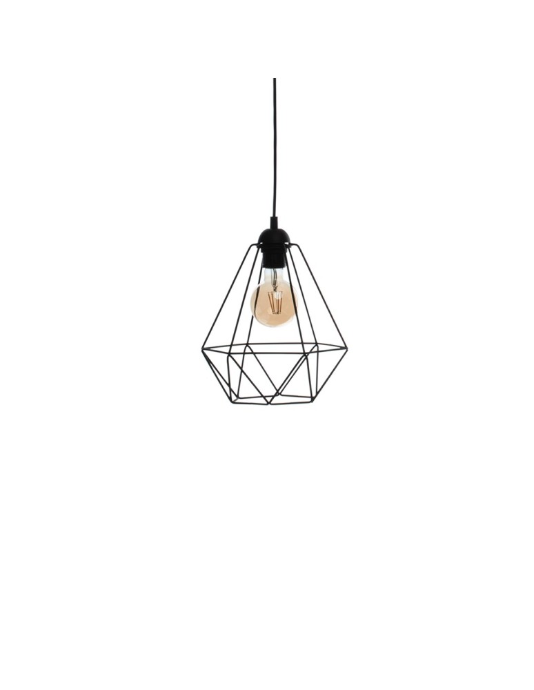 Pendant lamps - Milagro BASKET BLACK 3xE27 pendant lamp MLP7215 - product kolory-swiatla.pl 4