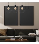 Pendant lamps - Milagro BASKET BLACK 3xE27 pendant lamp MLP7215 - product 8