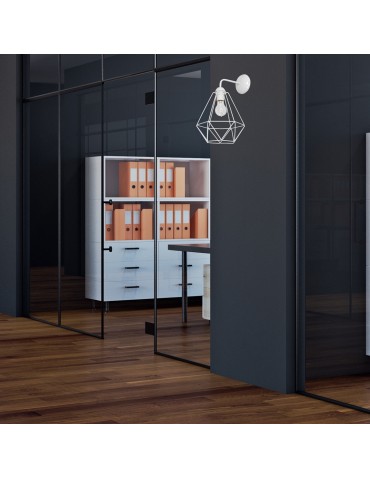 Milagro Wall lamp BASKET WHITE 1xE27 MLP7211 - product 2