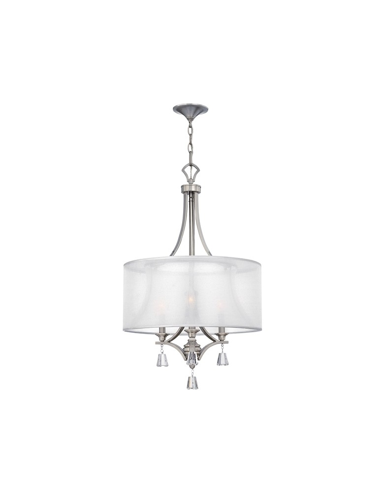 Modern chandeliers - Hinkley MIME 3x60W E27 HK/MIME/3P Pendant. - product kolory-swiatla.pl 1