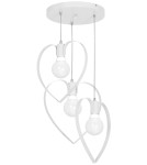 Children's pendant lamps - Milagro AMORE WHITE 3xE27 pendant lamp MLP9951 - product 8