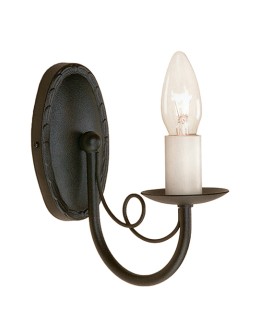 Elstead Lighting Interior Kinkiet MINSTER 1x60W E14 MN1 BLACK