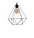 Milagro Lampa wisząca BASKET BLACK 1xE27 MLP7214