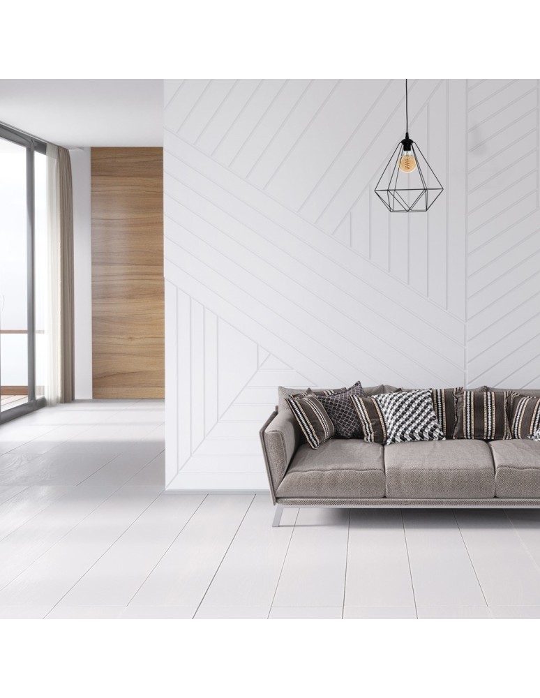 Milagro Lampa wisząca BASKET BLACK 1xE27 MLP7214