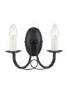 Elstead Lighting Interior Kinkiet MINSTER 2x60W E14 MN2 BLACK