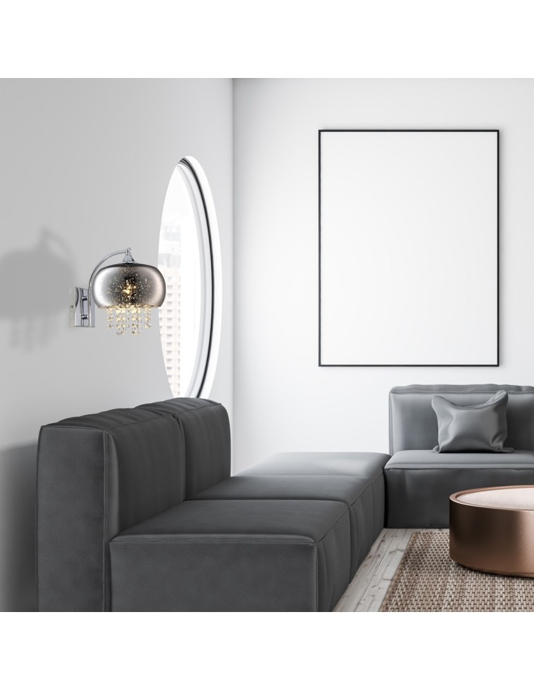 Glamour wall lamps - Milagro Wall lamp STARLIGHT 1xE14 ML3786 - product kolory-swiatla.pl 5