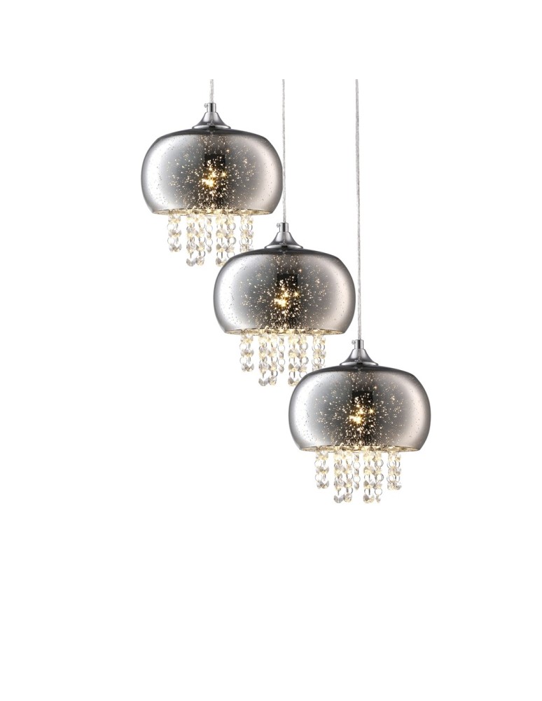 Pendant lamps - Milagro STARLIGHT 3xE14 Pendant Lamp ML3788 - product kolory-swiatla.pl 3