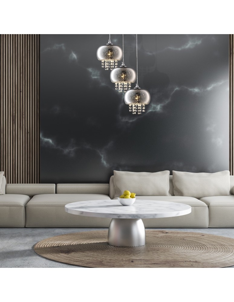 Pendant lamps - Milagro STARLIGHT 3xE14 Pendant Lamp ML3788 - product kolory-swiatla.pl 5