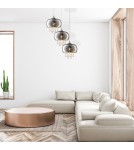 Pendant lamps - Milagro STARLIGHT 3xE14 Pendant Lamp ML3788 - product 6