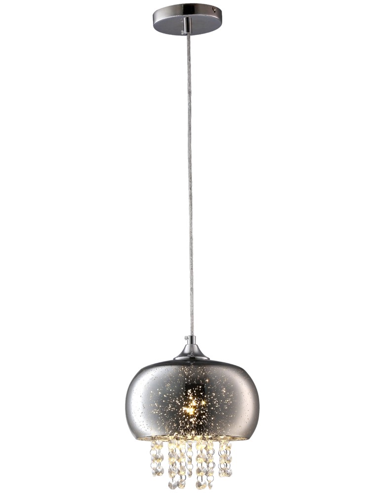 Glamour pendant lamps - Milagro STARLIGHT 1xE14 Pendant Lamp ML3789 - product kolory-swiatla.pl 9