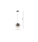 Glamour pendant lamps - Milagro STARLIGHT 1xE14 Pendant Lamp ML3789 - product 10