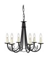 Elstead Lighting Interior Kinkiet MINSTER 6x60W E14 MN6 BLACK