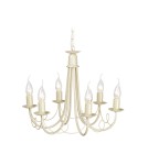 Retro chandeliers - Elstead Lighting Interior Pendant MINSTER 6x60W E14 MN6 IV/GOLD - product 1