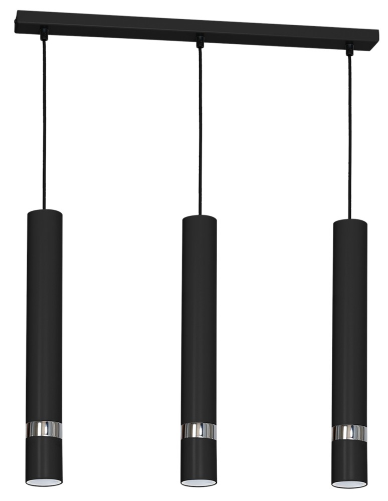 Milagro Lampa wisząca JOKER BLACK 3xGU10 MLP1414