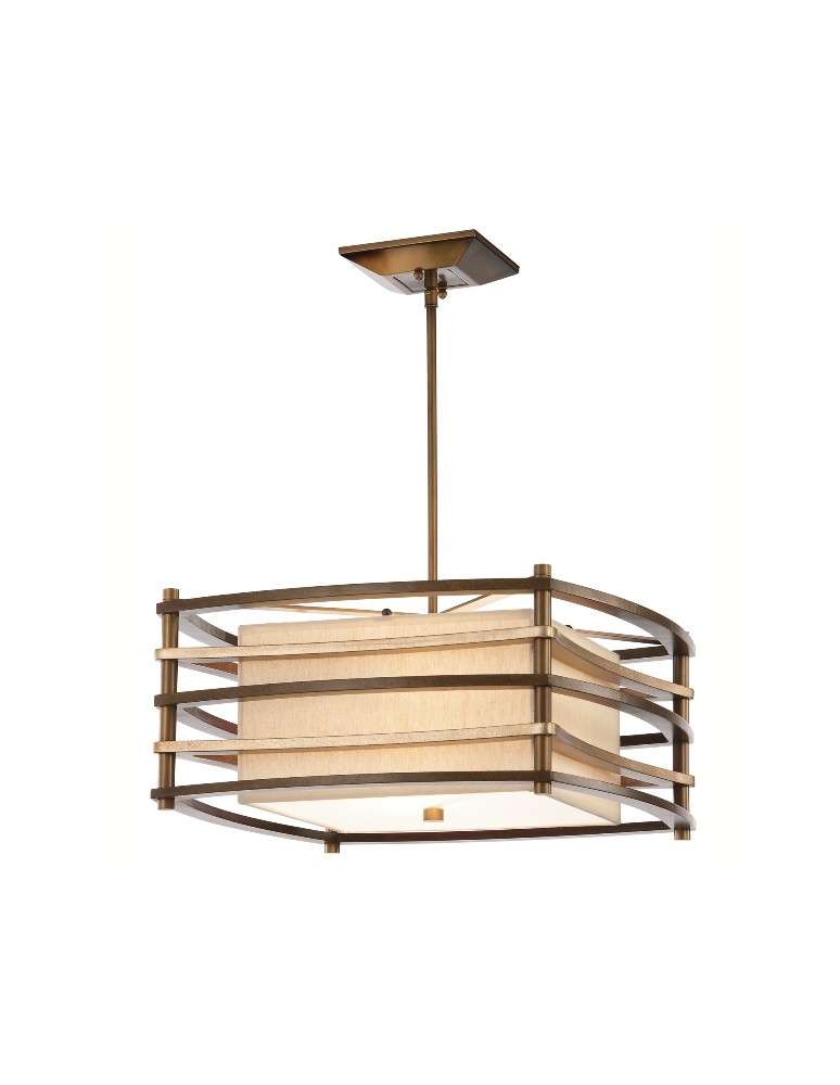 Pendant lamps - Elstead Lighting Kichler Pendant MOXIE 2x100W E27 KL/MOXIE/P/S - product kolory-swiatla.pl 1