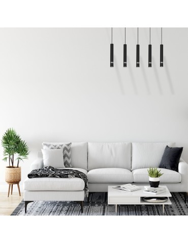 Milagro JOKER BLACK 5xGU10 pendant lamp MLP1417 - product 2