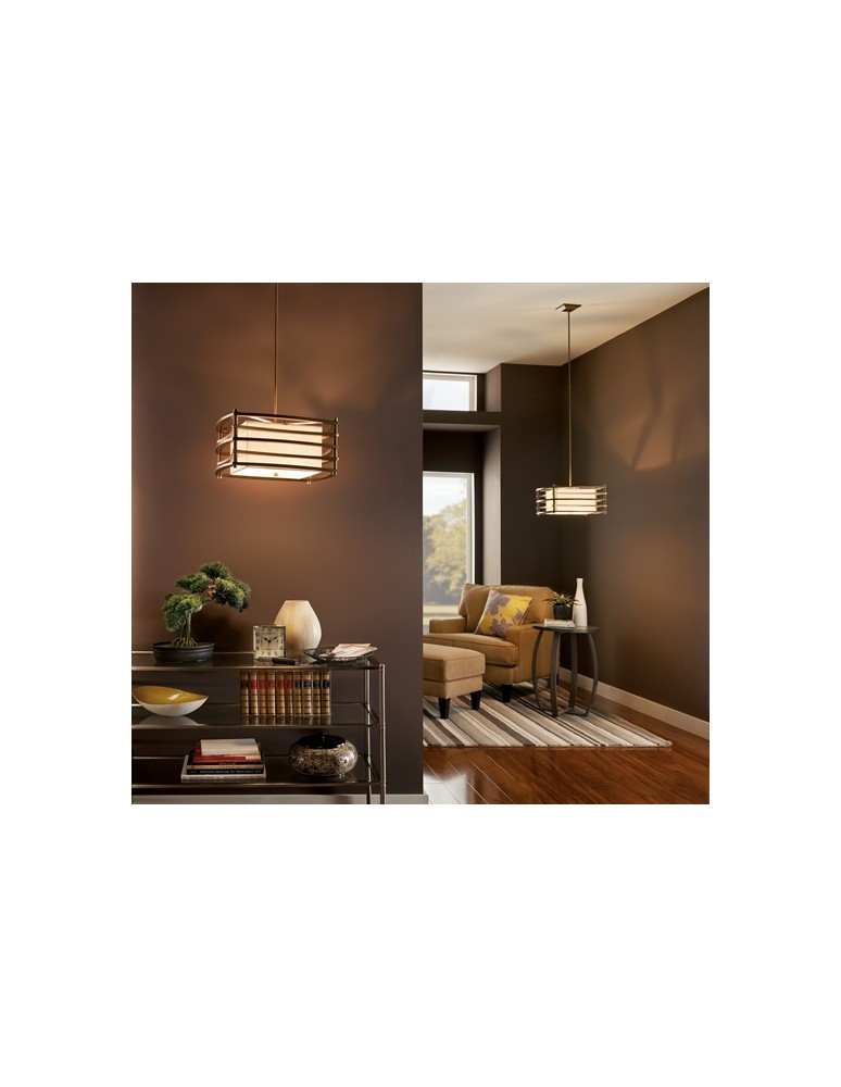 Pendant lamps - Elstead Lighting Kichler Pendant MOXIE 2x100W E27 KL/MOXIE/P/S - product kolory-swiatla.pl 2