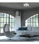 Adjustable ceiling lamps - spots - Milagro PICO WHITE 4xGU10 ceiling lamp MLP992 - product 3