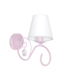 Milagro Wall lamp SARA PINK 1xE14/40W/230V MLP1050