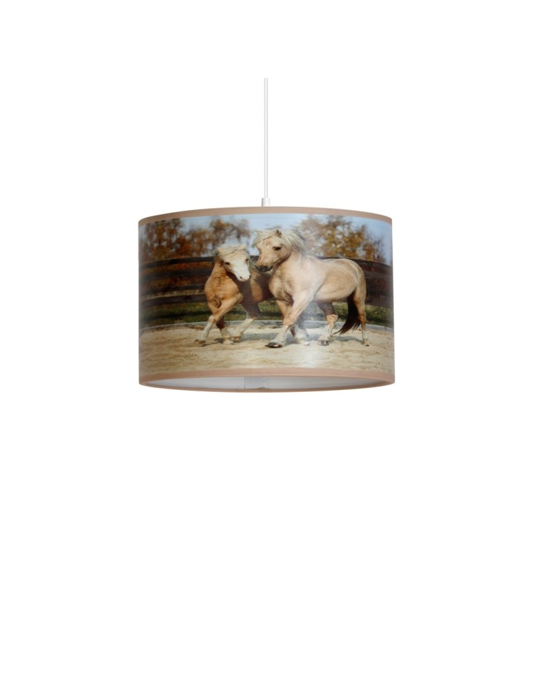 Children's pendant lamps - Milagro HORSES Hanging Lamp 1xE27 MLP846 - product kolory-swiatla.pl 3