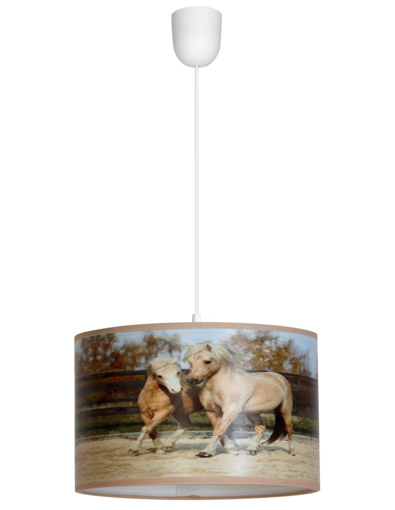 Children's pendant lamps - Milagro HORSES Hanging Lamp 1xE27 MLP846 - product kolory-swiatla.pl 10