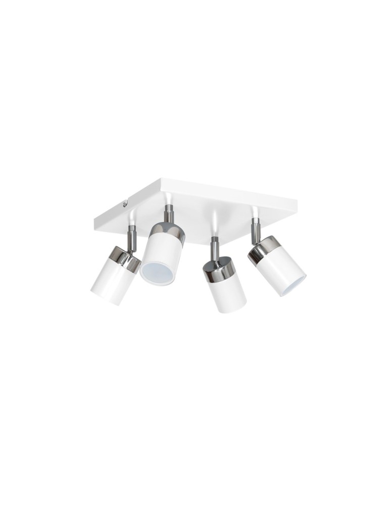 Adjustable ceiling lamps - spots - Milagro JOKER WHITE 4xGU10 MLP907 ceiling lamp. - product kolory-swiatla.pl 1