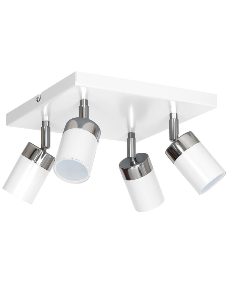 Adjustable ceiling lamps - spots - Milagro JOKER WHITE 4xGU10 MLP907 ceiling lamp. - product kolory-swiatla.pl 2