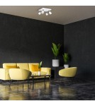 Adjustable ceiling lamps - spots - Milagro JOKER WHITE 4xGU10 MLP907 ceiling lamp. - product 4