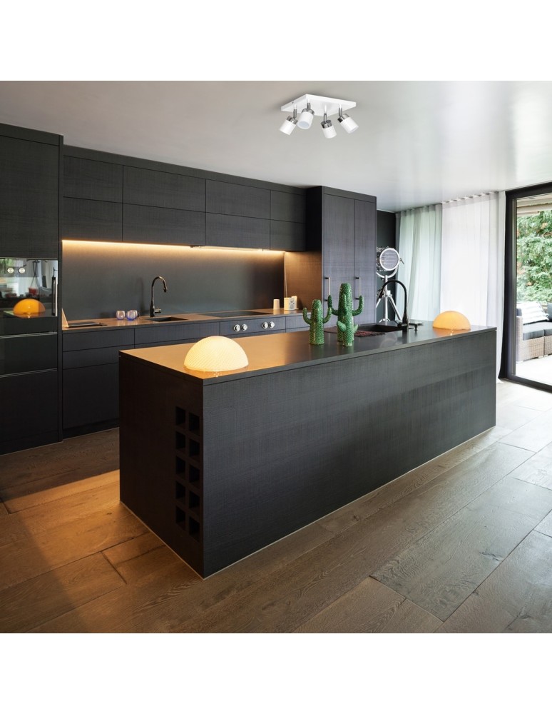 Adjustable ceiling lamps - spots - Milagro JOKER WHITE 4xGU10 MLP907 ceiling lamp. - product kolory-swiatla.pl 5