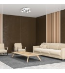 Adjustable ceiling lamps - spots - Milagro JOKER WHITE 4xGU10 MLP907 ceiling lamp. - product 6