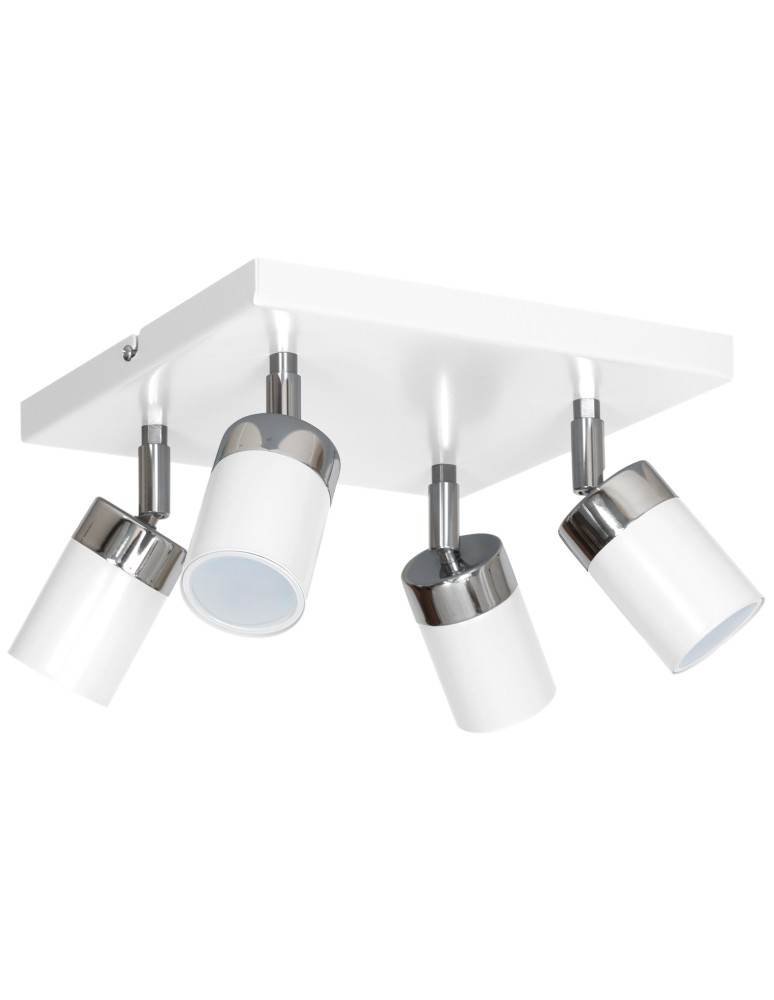 Adjustable ceiling lamps - spots - Milagro JOKER WHITE 4xGU10 MLP907 ceiling lamp. - product kolory-swiatla.pl 8