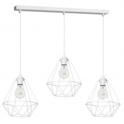 Milagro Lampa wisząca BASKET WHITE 3xE27 MLP7213