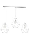 Milagro BASKET WHITE 3xE27 pendant lamp MLP7213