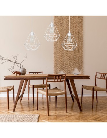 Milagro Lampa wisząca BASKET WHITE 3xE27 MLP7213 - produkt 2