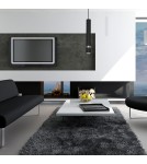 Single pendant lamps - Milagro JOKER BLACK 1xGU10 pendant lamp MLP1413 - product 7