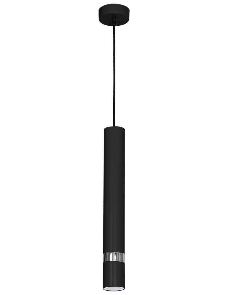 Single pendant lamps - Milagro JOKER BLACK 1xGU10 pendant lamp MLP1413 - product kolory-swiatla.pl 9